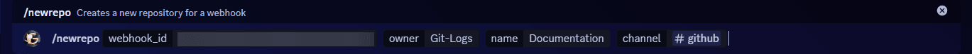 /newrepo command screenshot